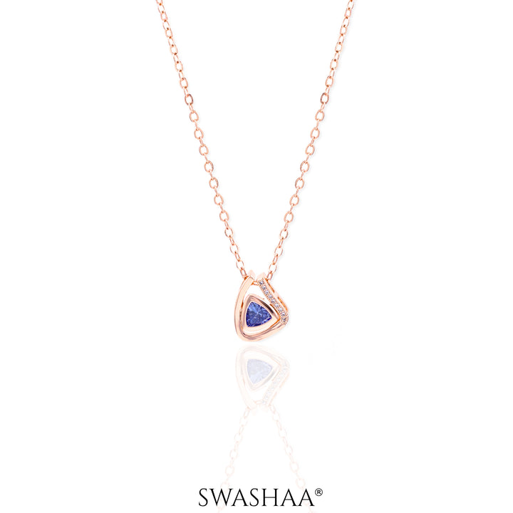 Jena Rosegold Plated Necklace