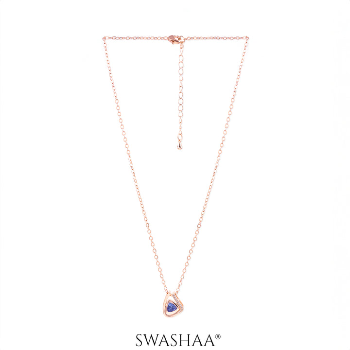 Jena Rosegold Plated Necklace