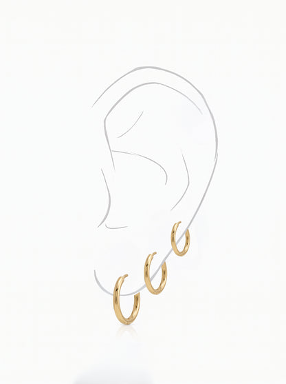Joelle 18K Gold Plated Women's Earring Set