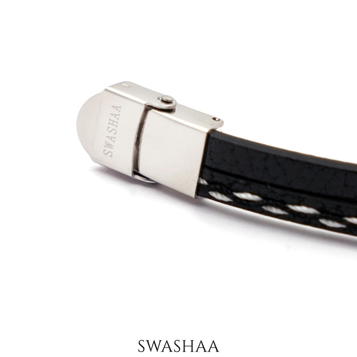 John Men's Leather Bracelet - Swashaa