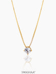 Juno Solitaire Necklace