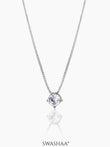 Juno Solitaire Necklace