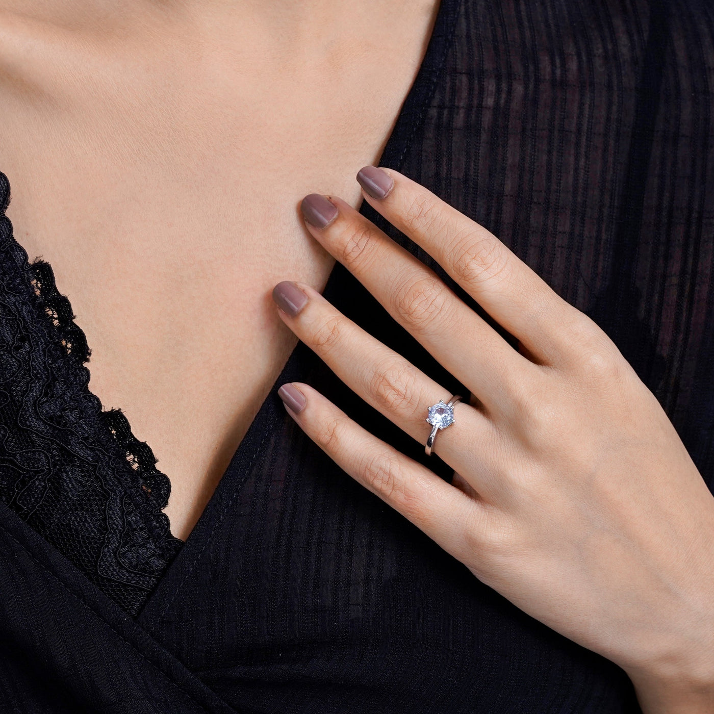 Kira Solitaire Ring