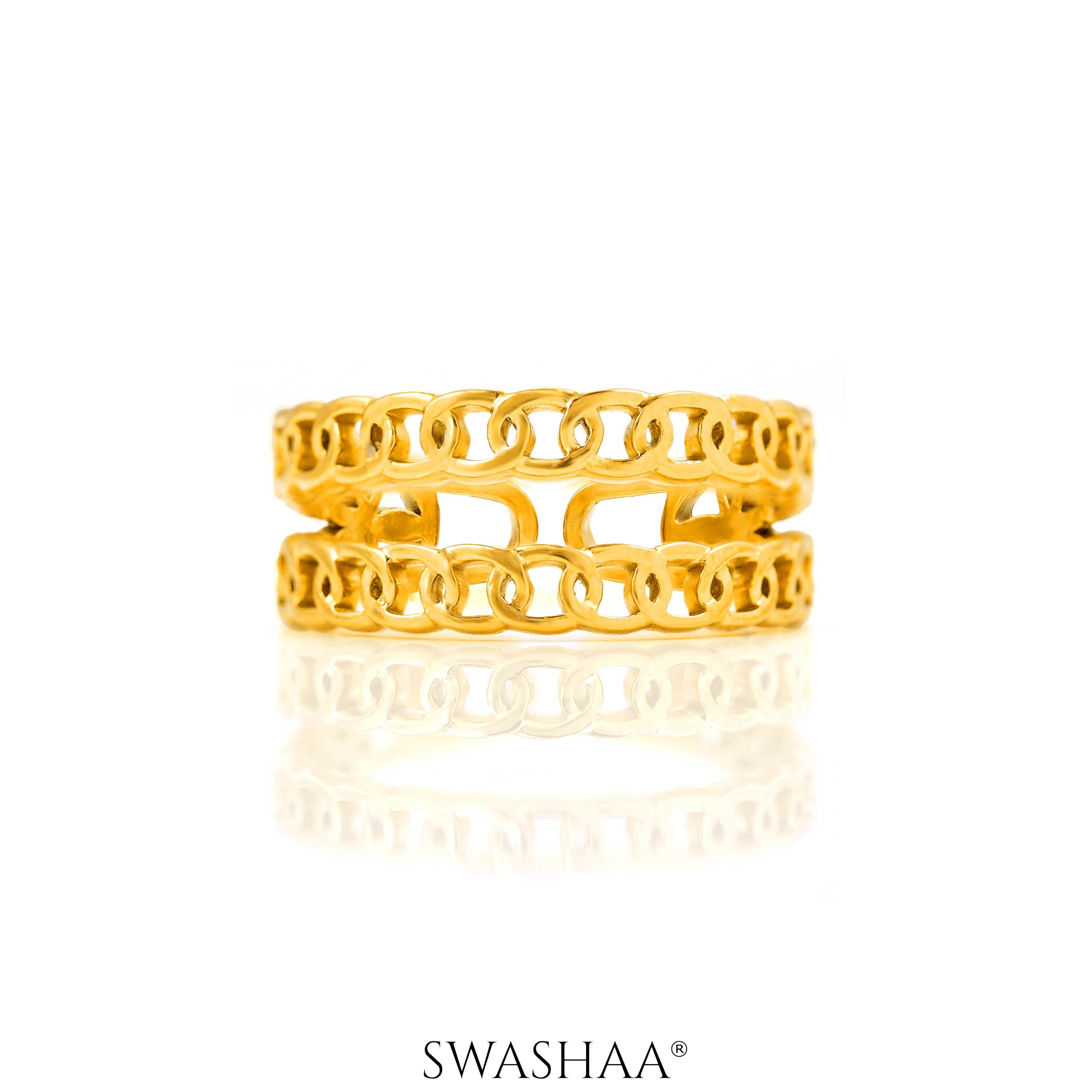 Kai 18K Gold Plated Ring
