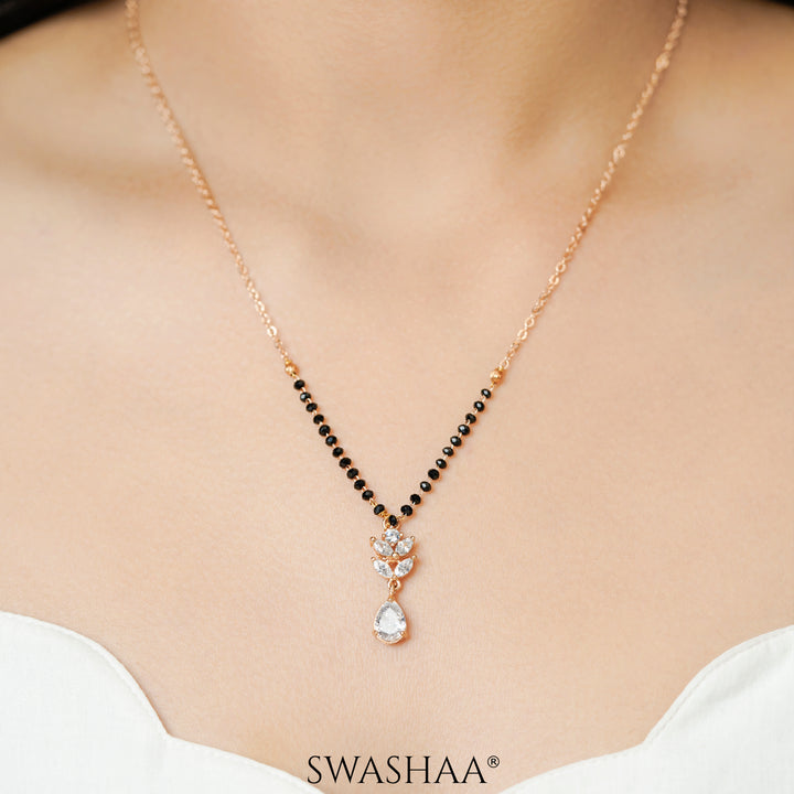 Kasturi Rosegold Plated Mangalsutra