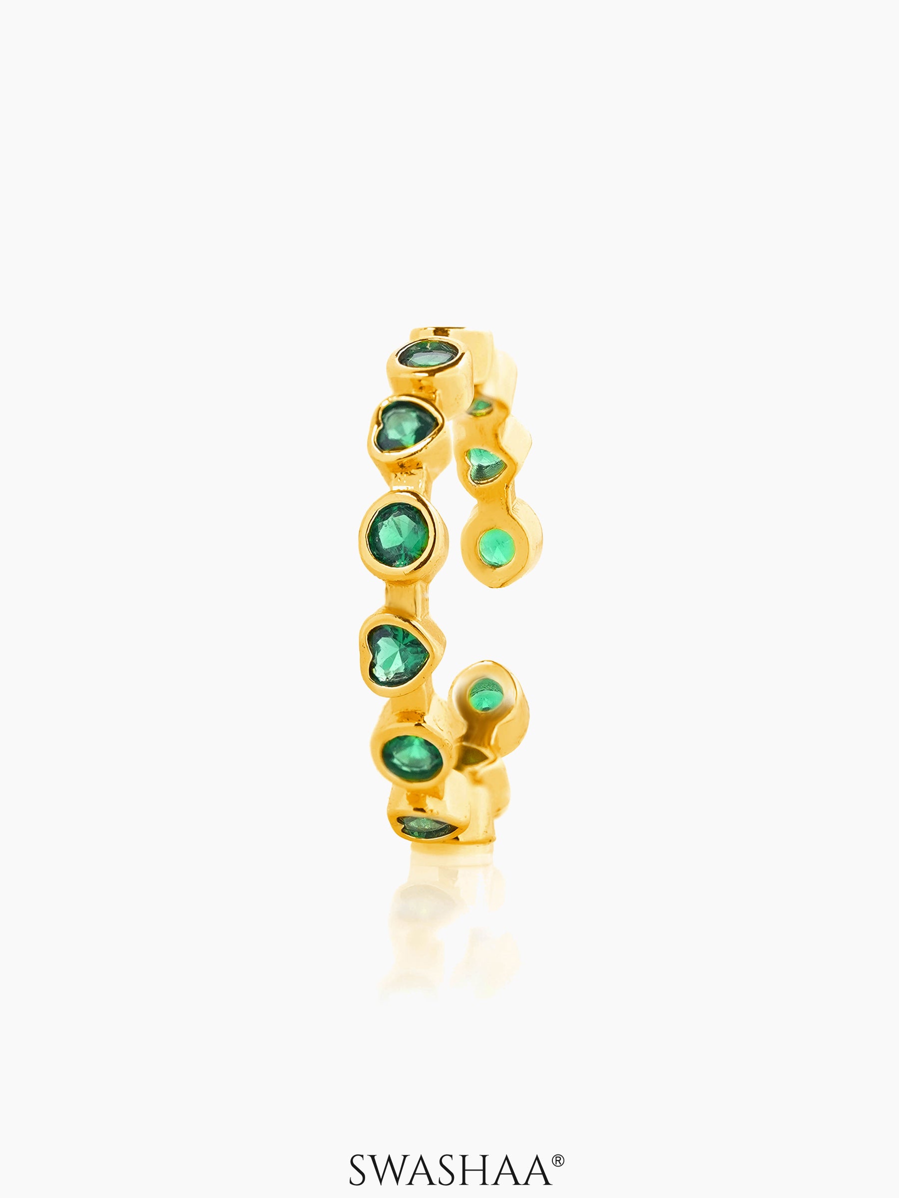 Katherine 18K Gold Plated Band Ring