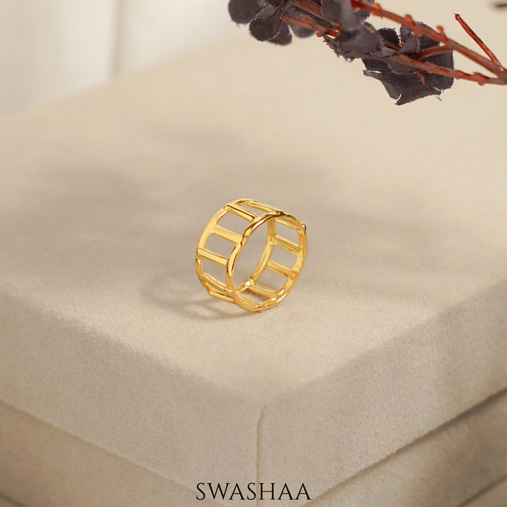 Kiya 18K Gold Plated Ring