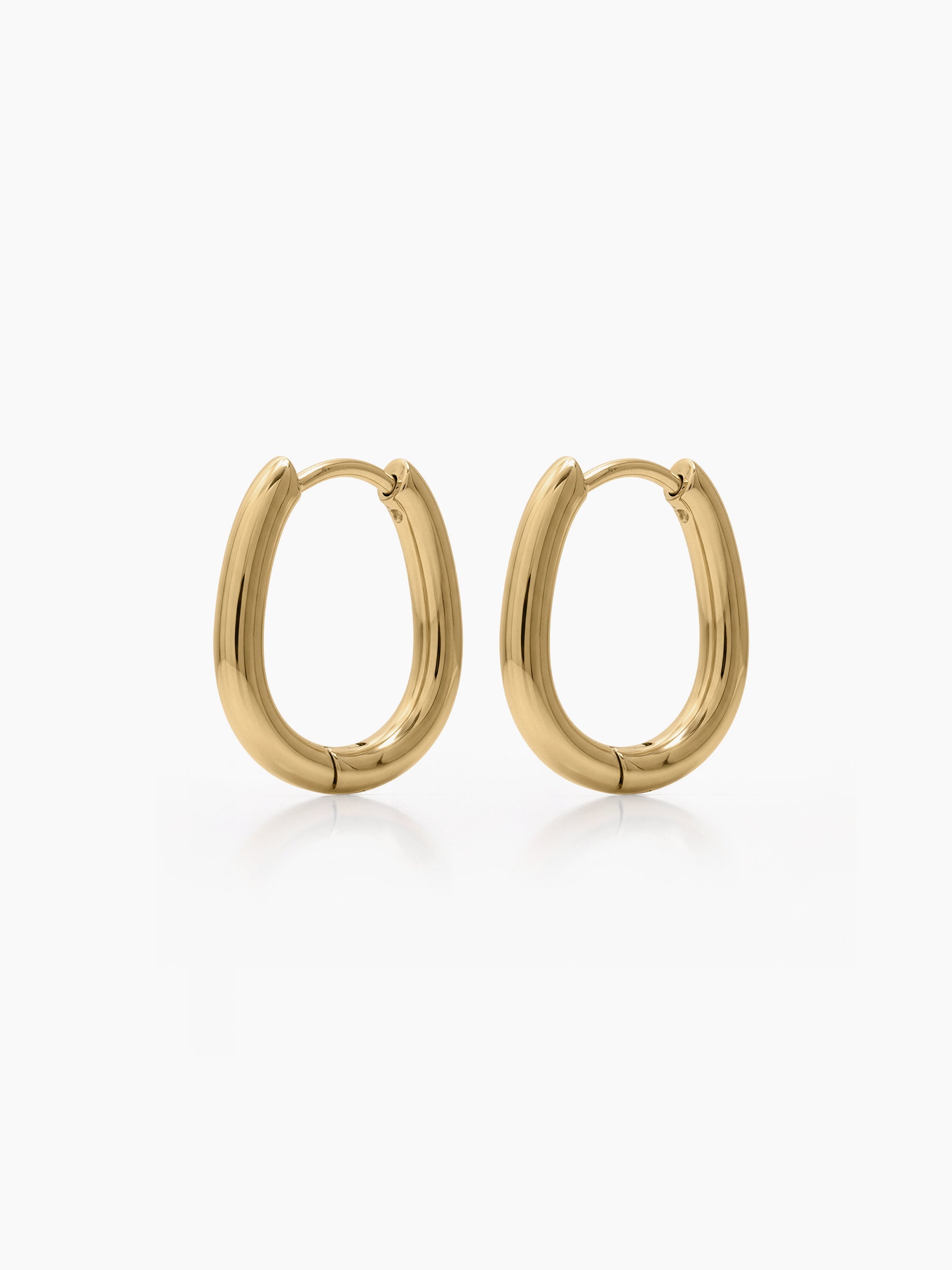 Kosima 18K Gold Plated Hoop Earrings