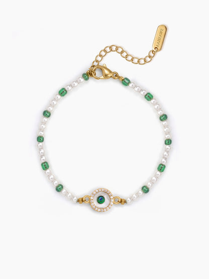 Krishn Pearl 18K Gold Plated Rakhi