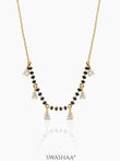 Kunika Sparkling Diamond 18K Gold Plated Mangalsutra
