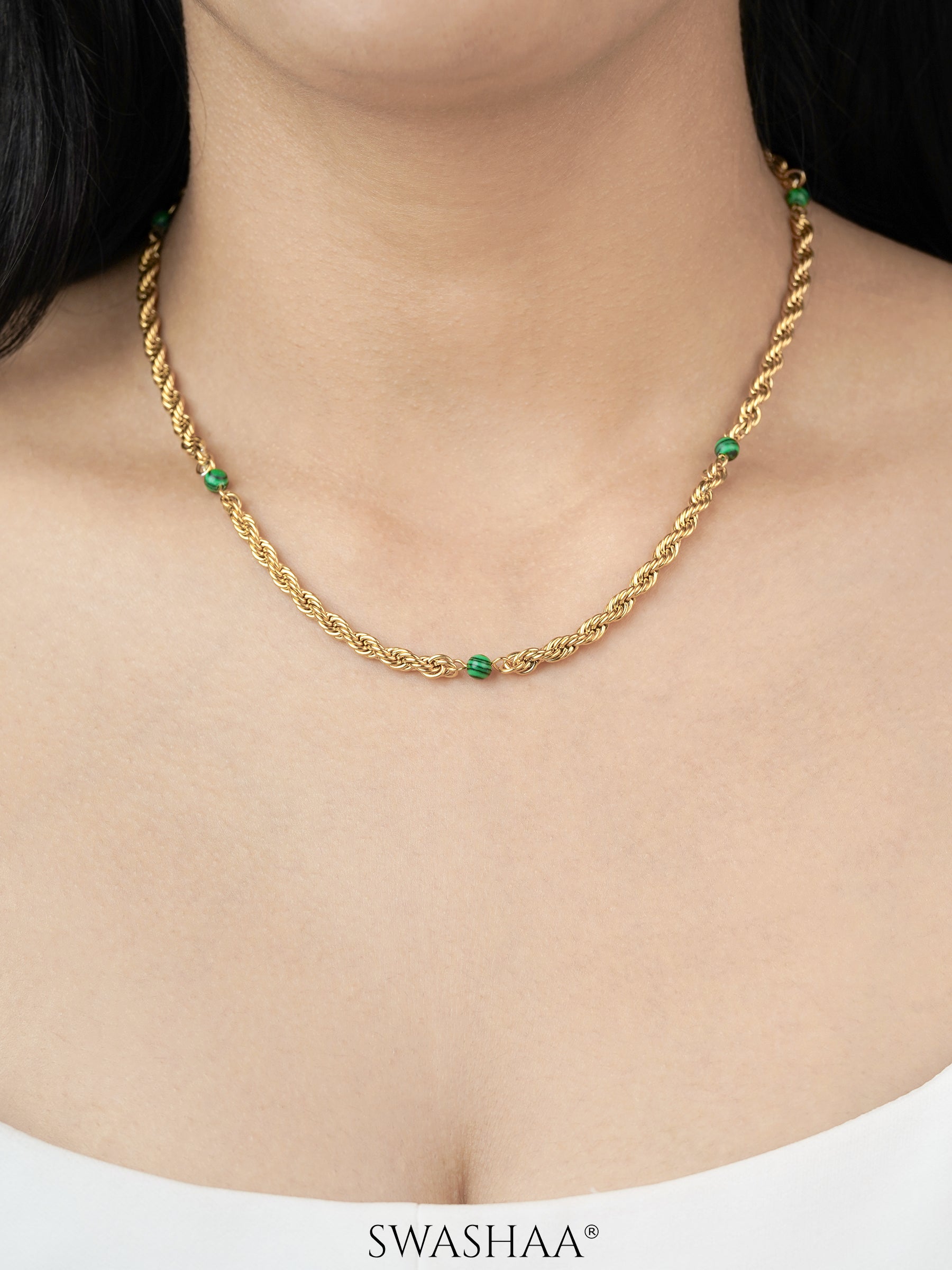 Kyani 18K Gold Plated Necklace