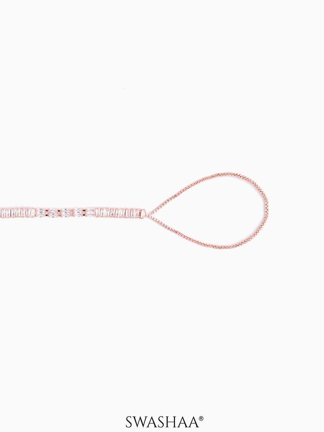 Lakshya Rosegold  Plated Ring Bracelet