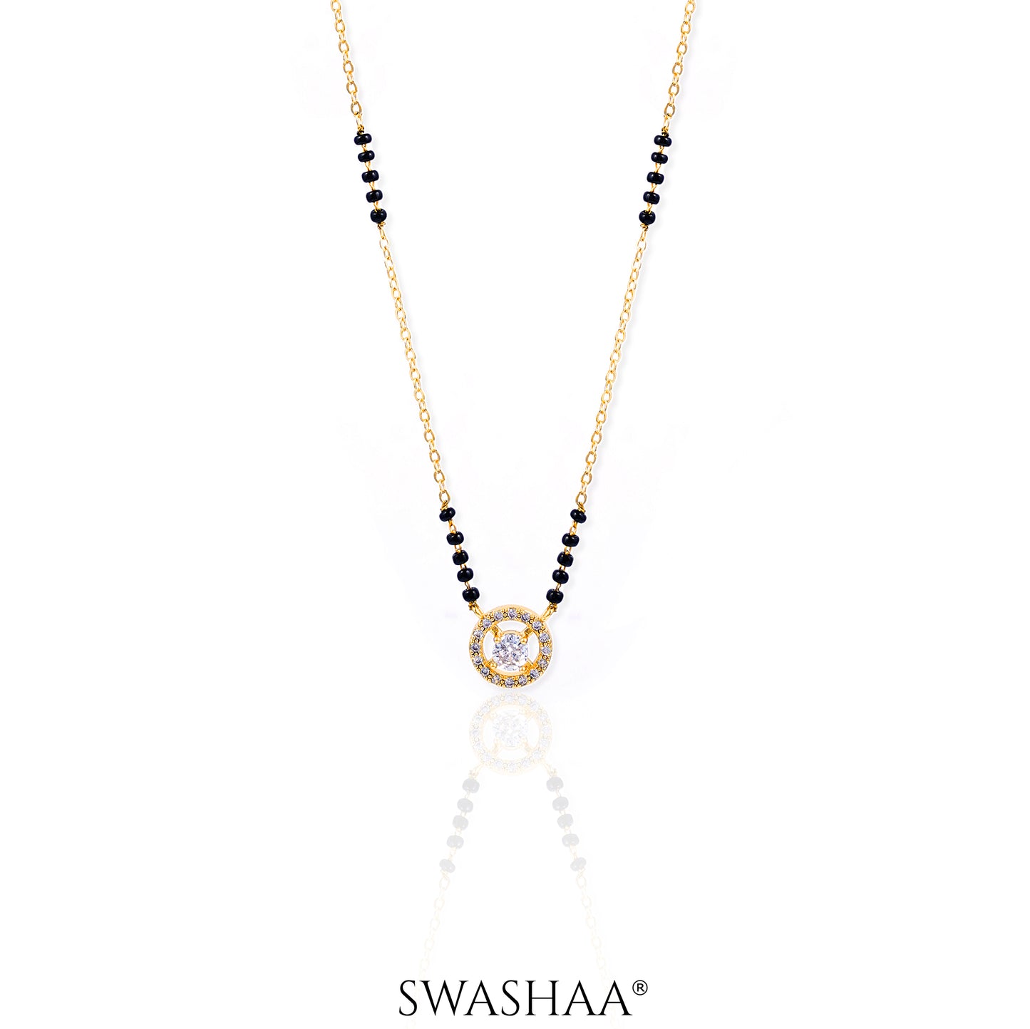 Lavina 14K Gold Plated Mangalsutra