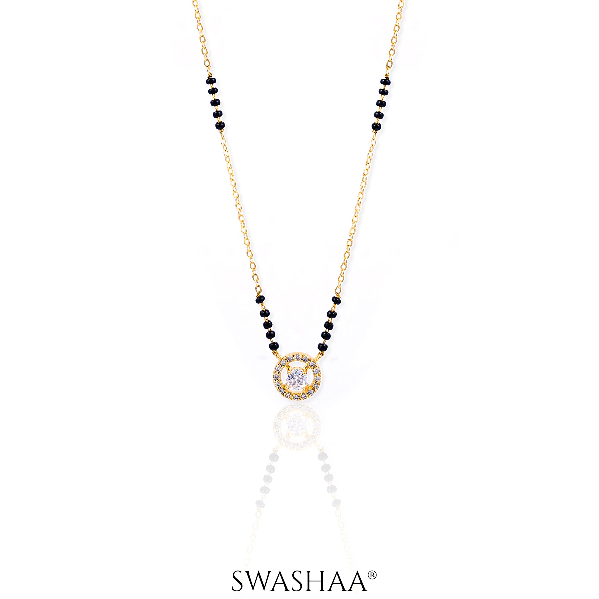 Lavina 14K Gold Plated Mangalsutra