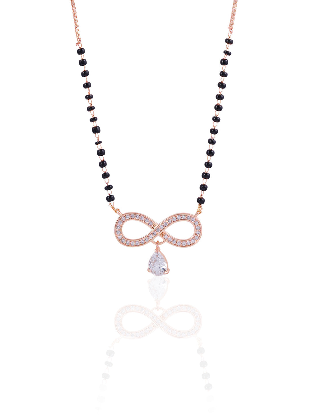 Lavya Rosegold Plated Mangalsutra