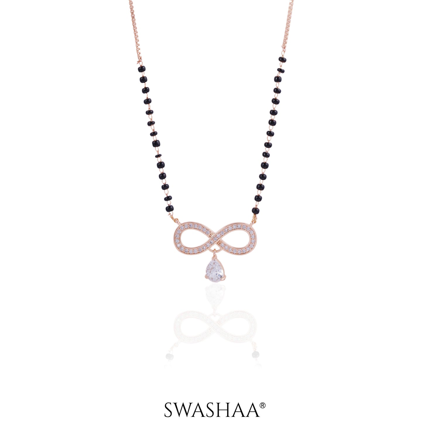 Lavya Rosegold Plated Mangalsutra
