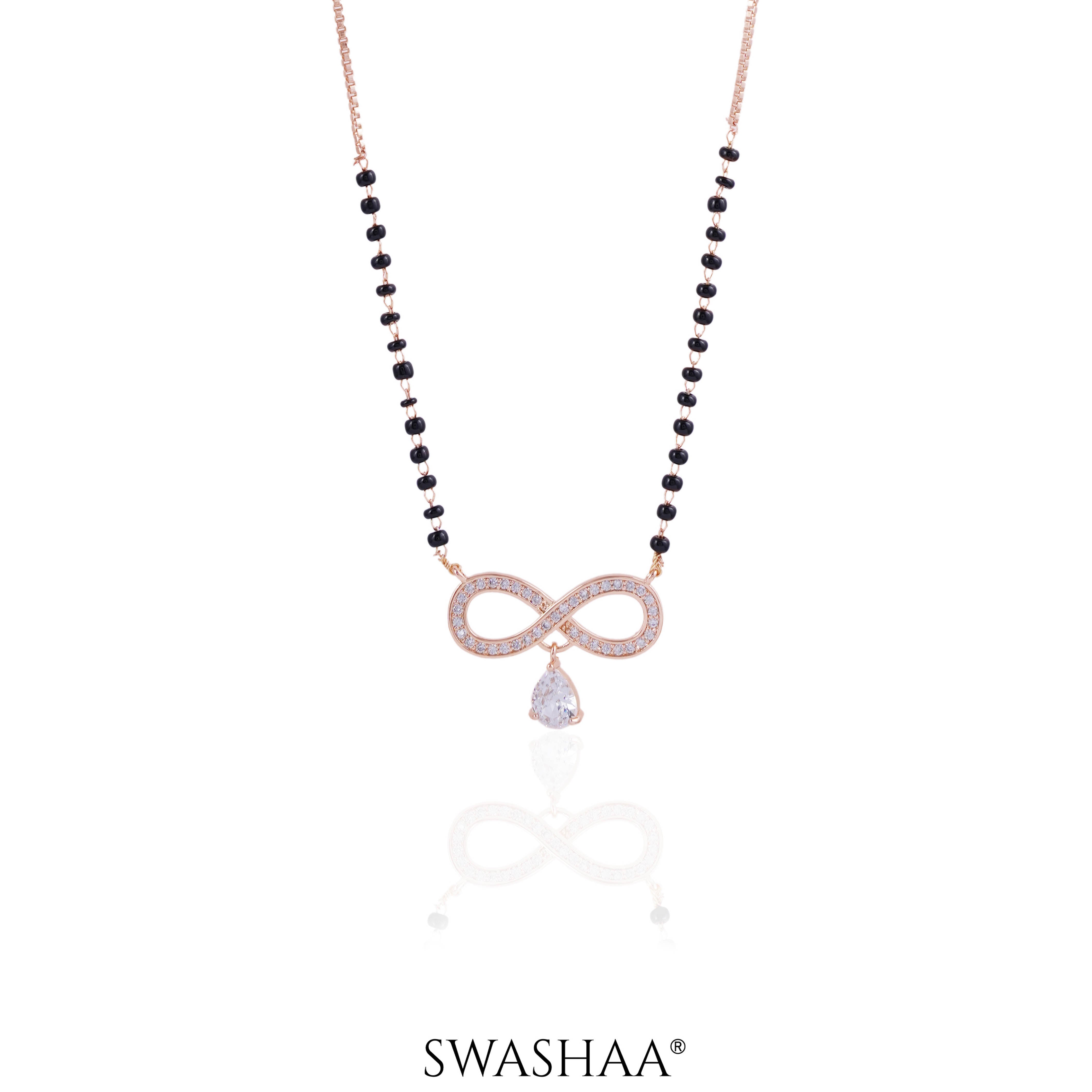 Lavya Rosegold Plated Mangalsutra