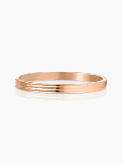 Leo Classic Rosegold Plated Bracelet