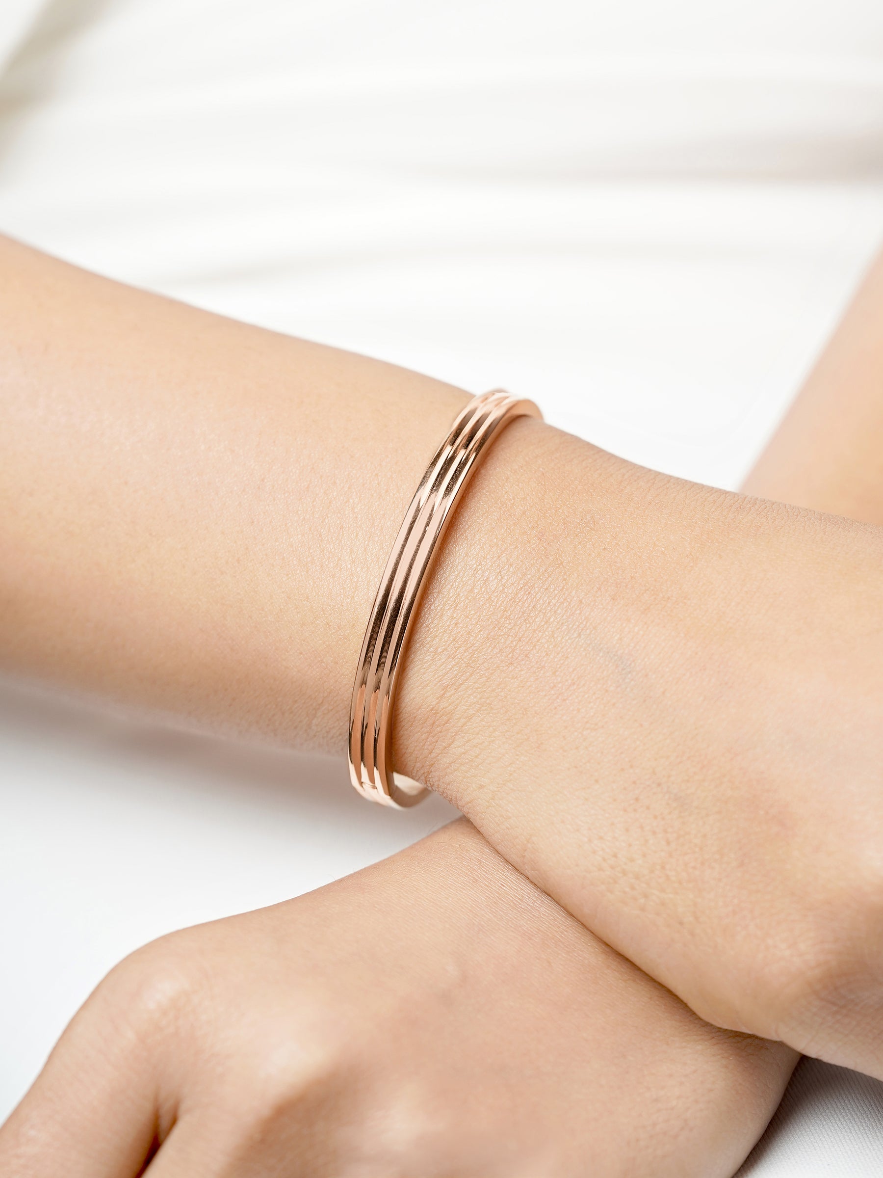 Leo Classic Rosegold Plated Bracelet