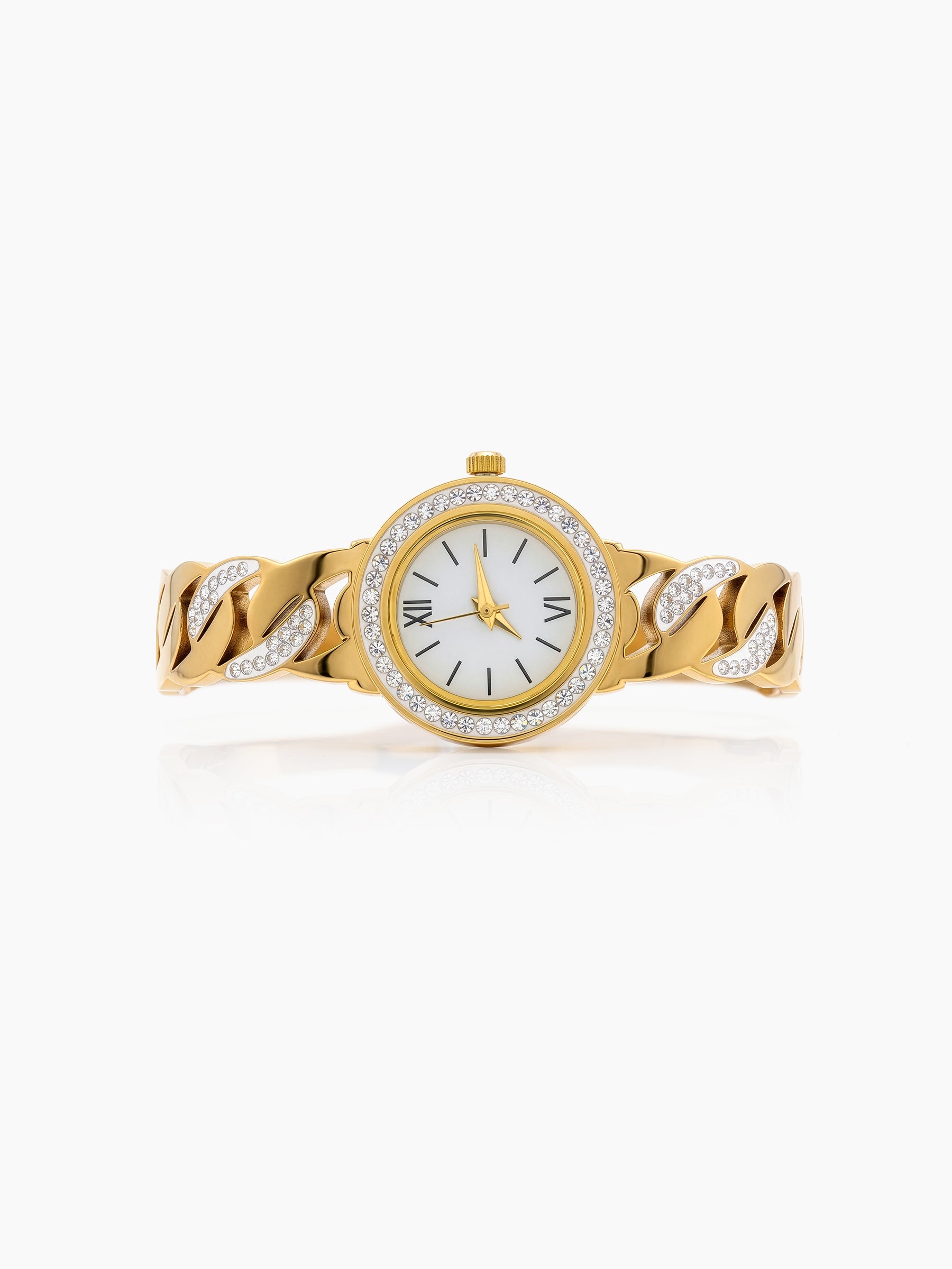 Lexi Diamond 18K Gold Plated Women’s Watch