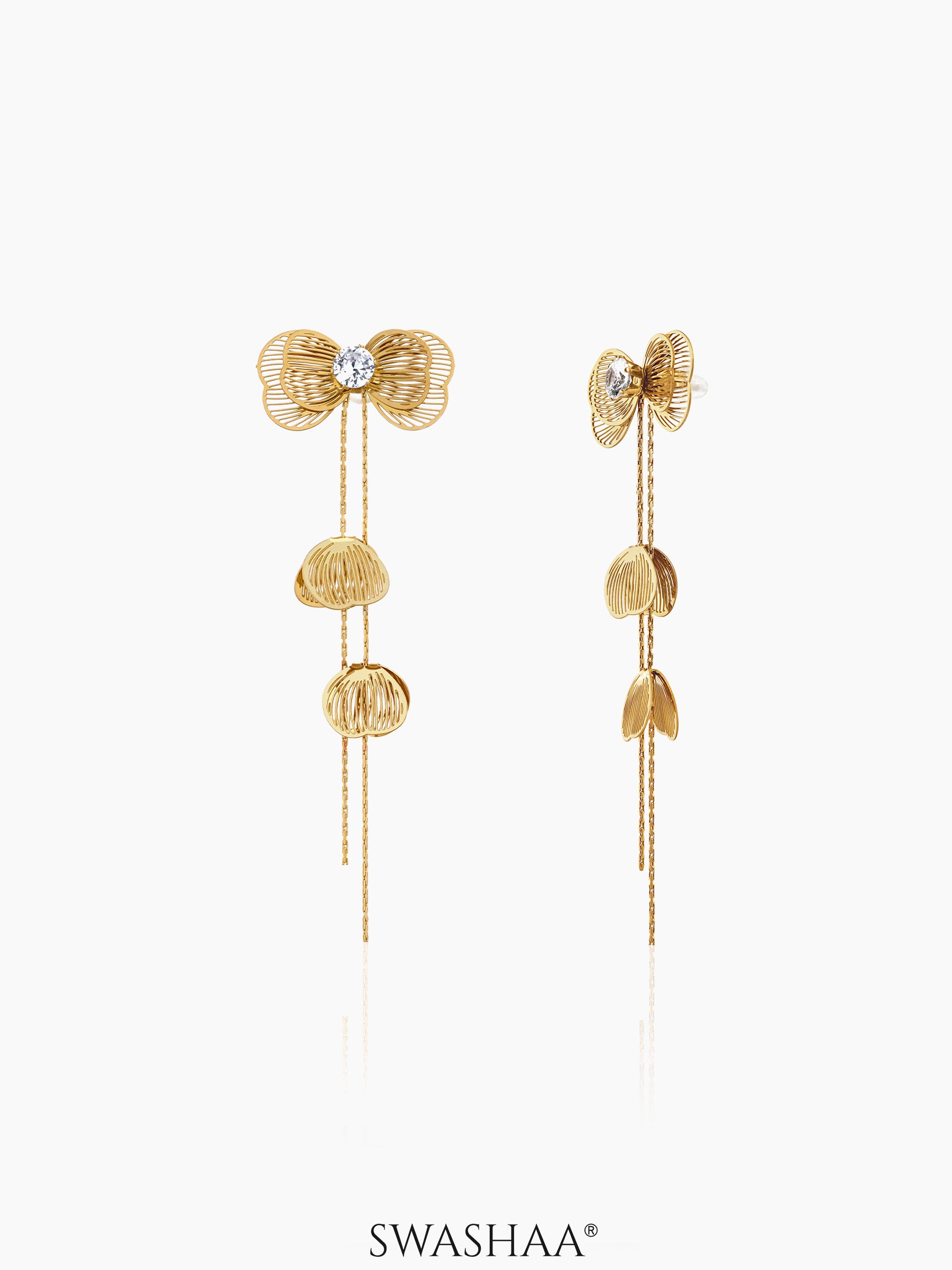 Liressa Bow Women's Drop Earrings