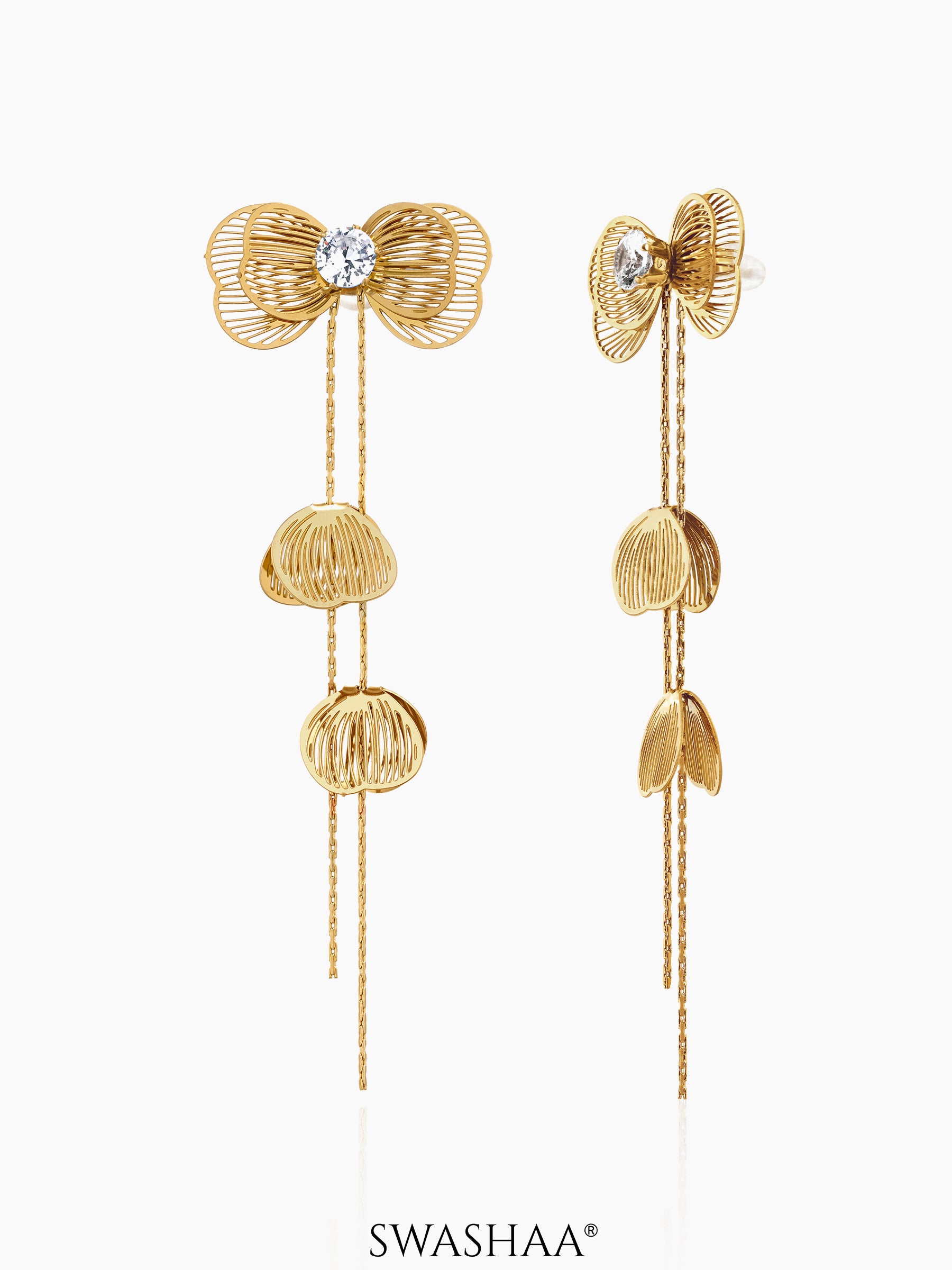Liressa Bow Women's Drop Earrings