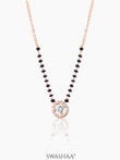 Lisa Rosegold Plated Mangalsutra