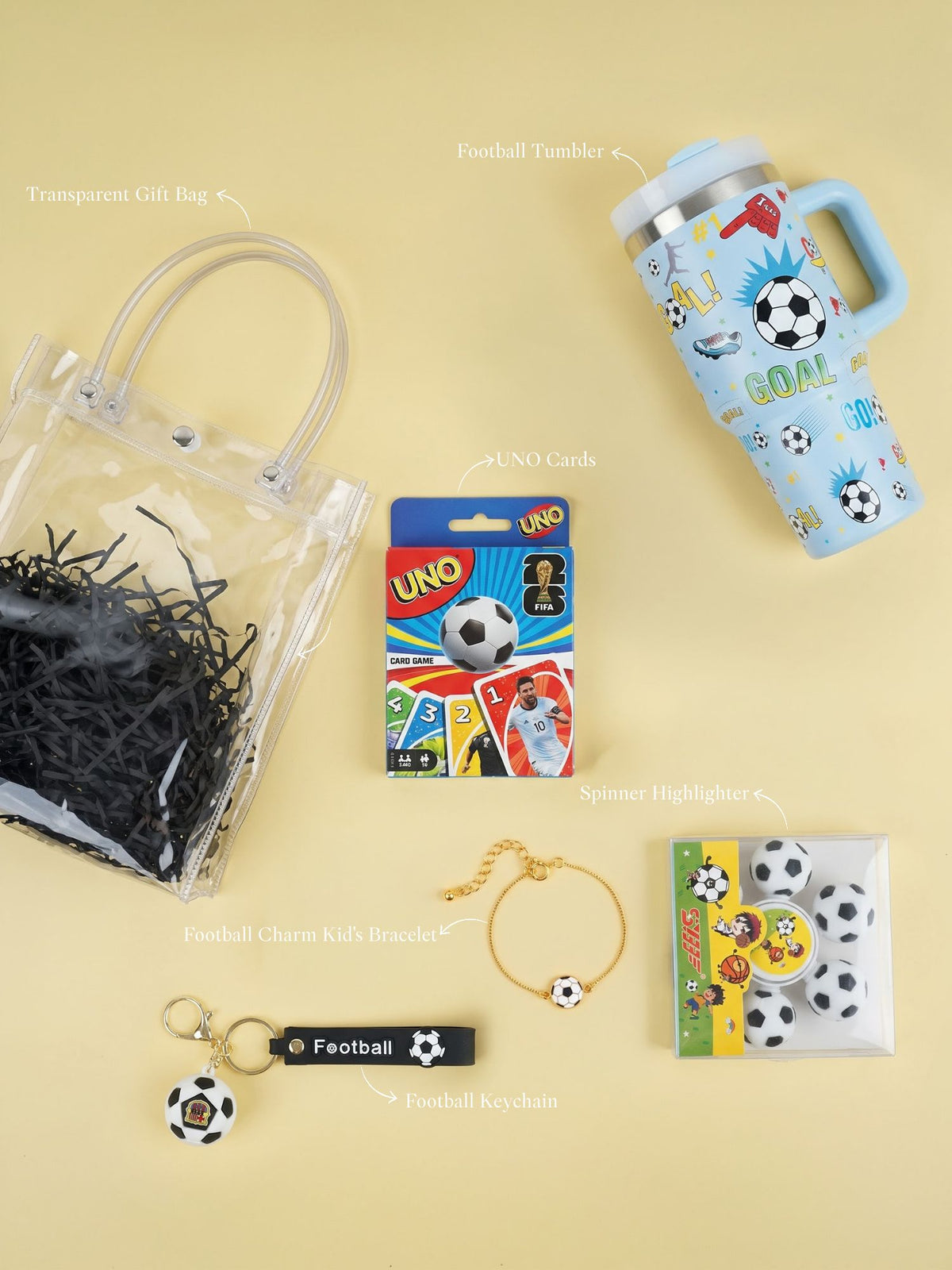 Little Goal Football Kids Jewellery Hamper