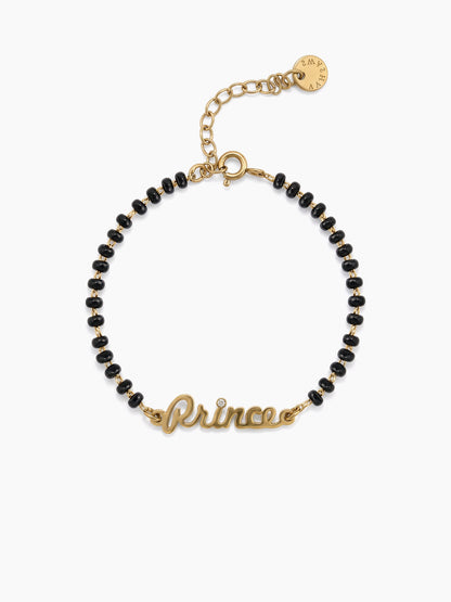 Little Prince Solitaire 18K Gold Plated Kid's Nazariya Bracelets