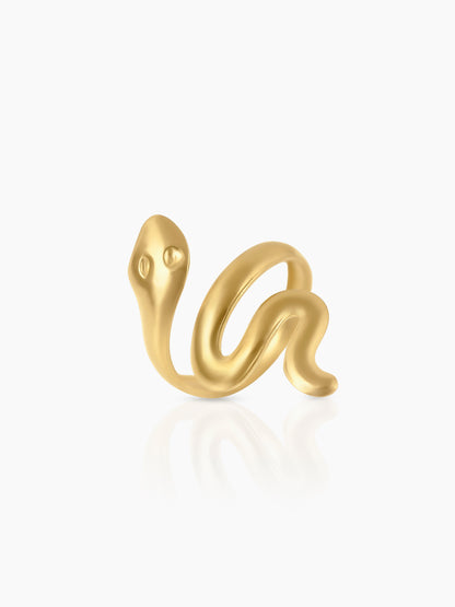 Lizz Snake 18K Gold Plated Ring