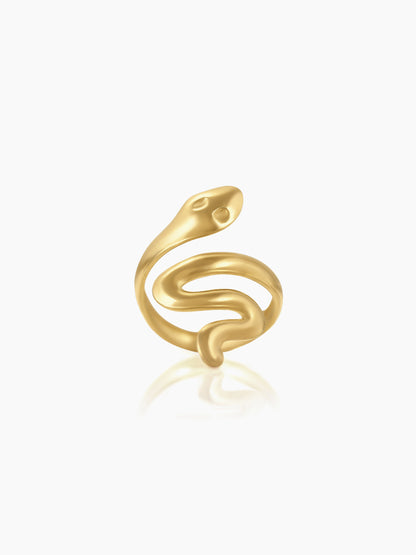 Lizz Snake 18K Gold Plated Ring