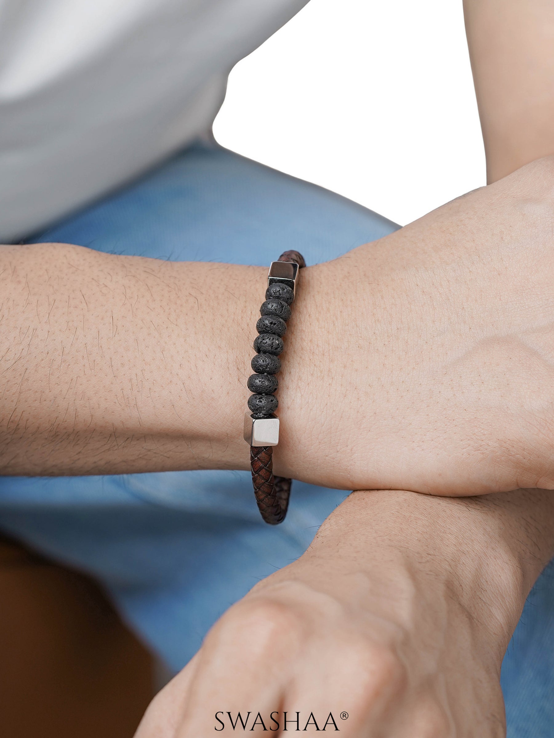 Lorel Men's Leather Bracelet