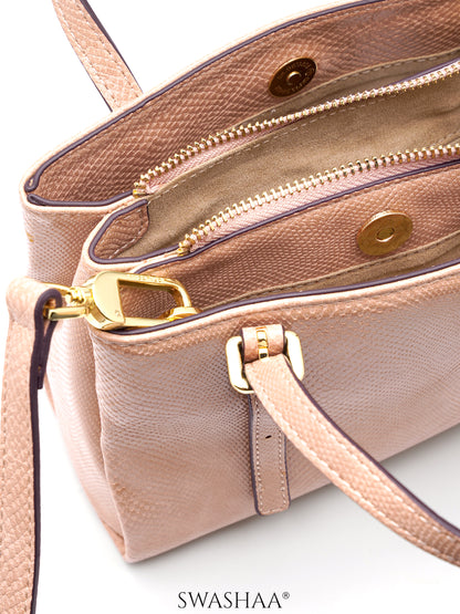 Lunara Leather Sling Bag - Swashaa