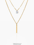 Lynna Bar Layered Necklace