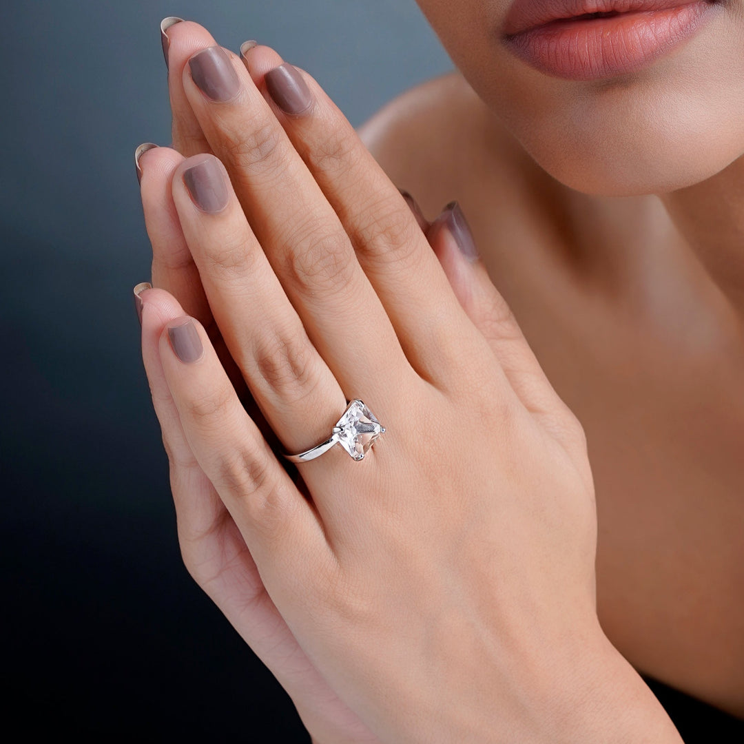 Mack Solitaire Ring - Swashaa