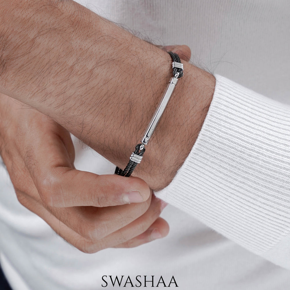 Mace Wired Men's Bracelet - Swashaa