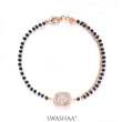 Maher Rosegold Plated Mangalsutra Bracelet