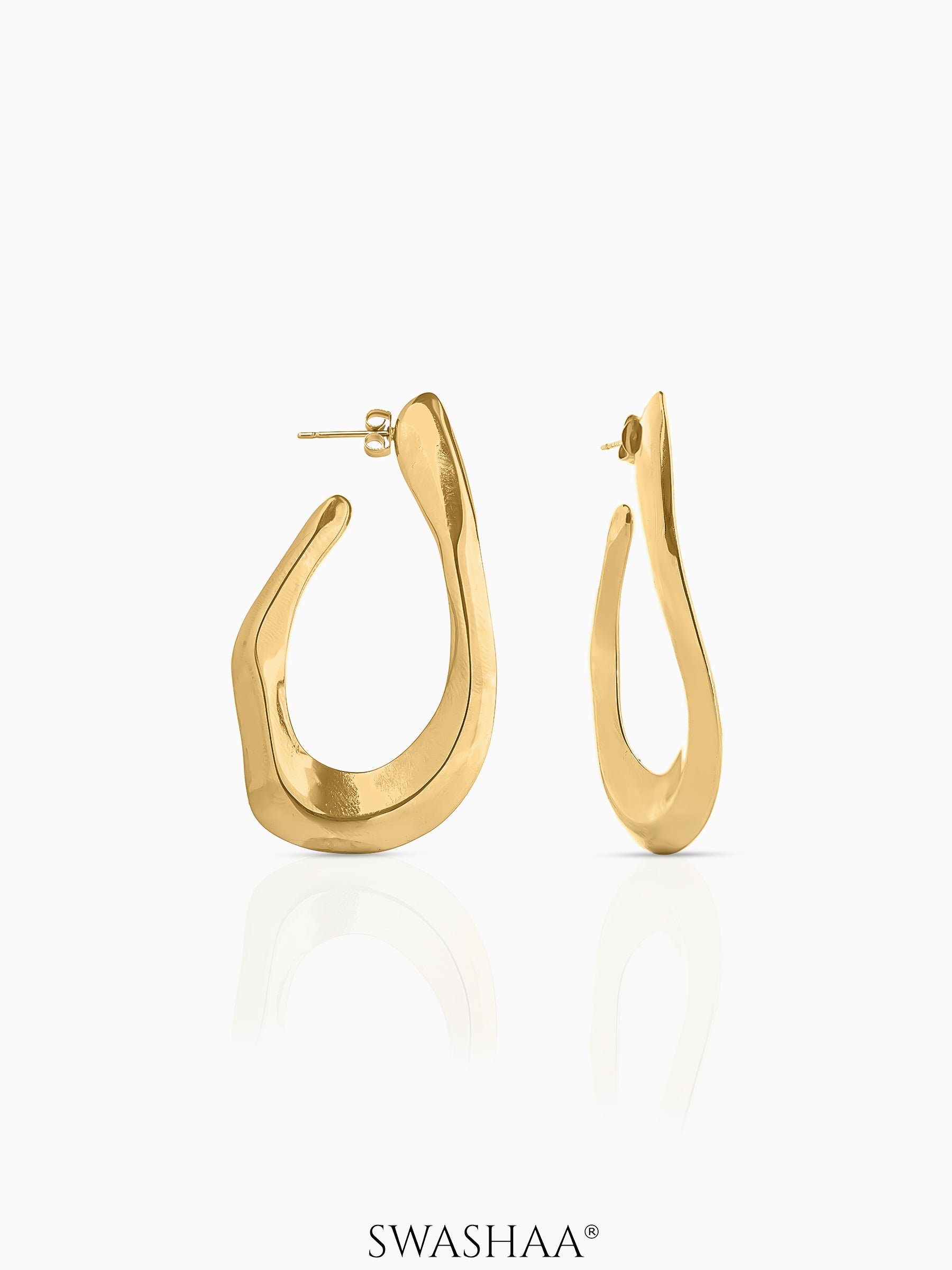 Manha 18K Gold Plated Earrings