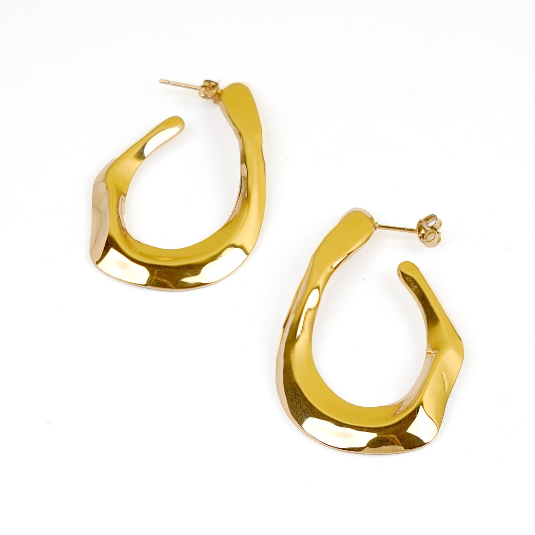 Manha 18K Gold Plated Earrings