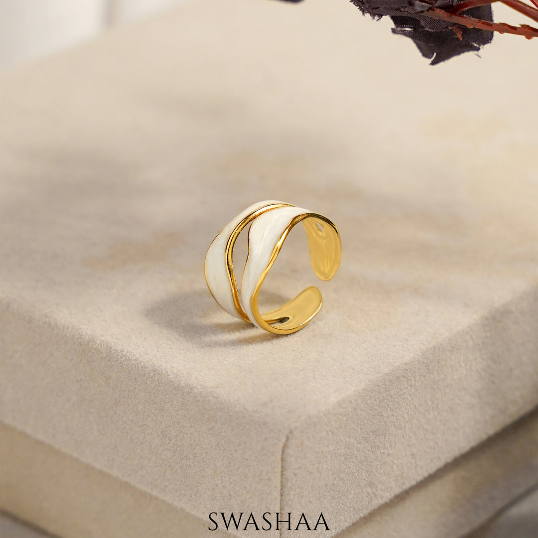 Margot 18K Gold Plated Ring