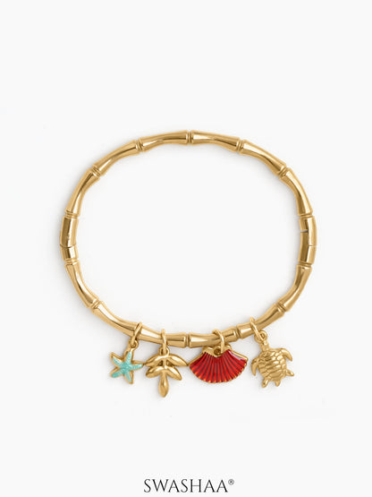 Mariel Ocean Charms band Bracelet - Swashaa