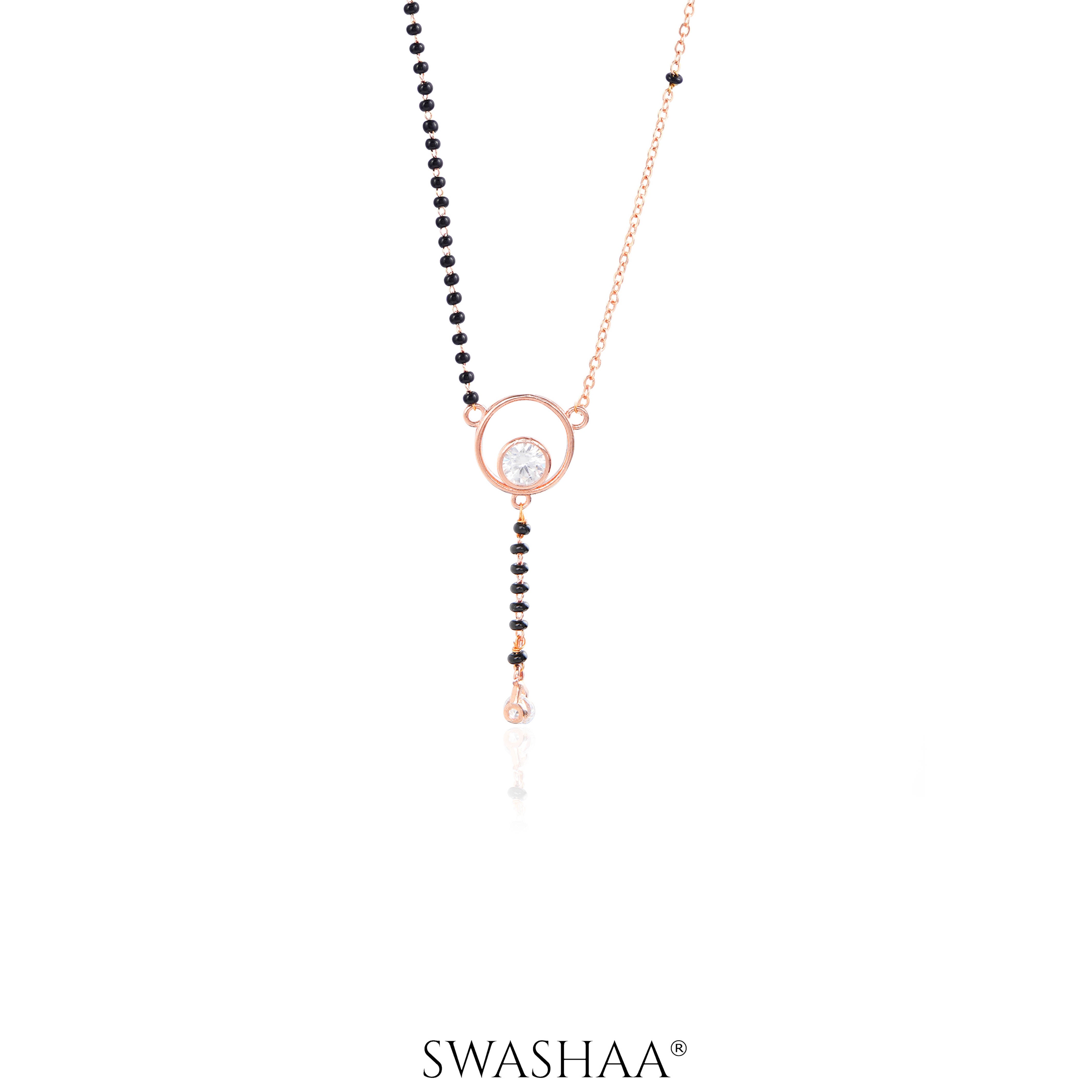 Marissa Rosegold Plated Mangalsutra