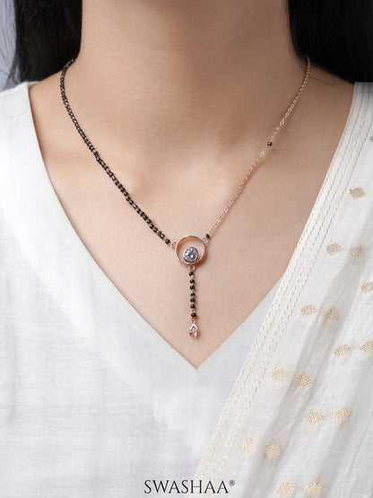 Marissa Rosegold Plated Mangalsutra