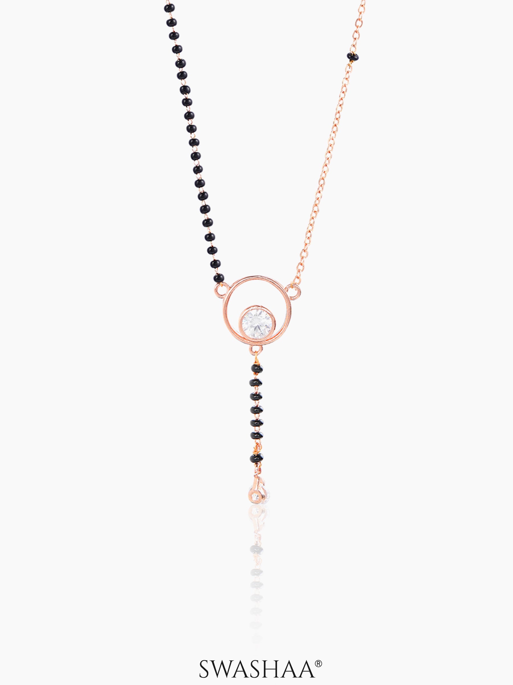 Marissa Rosegold Plated Mangalsutra