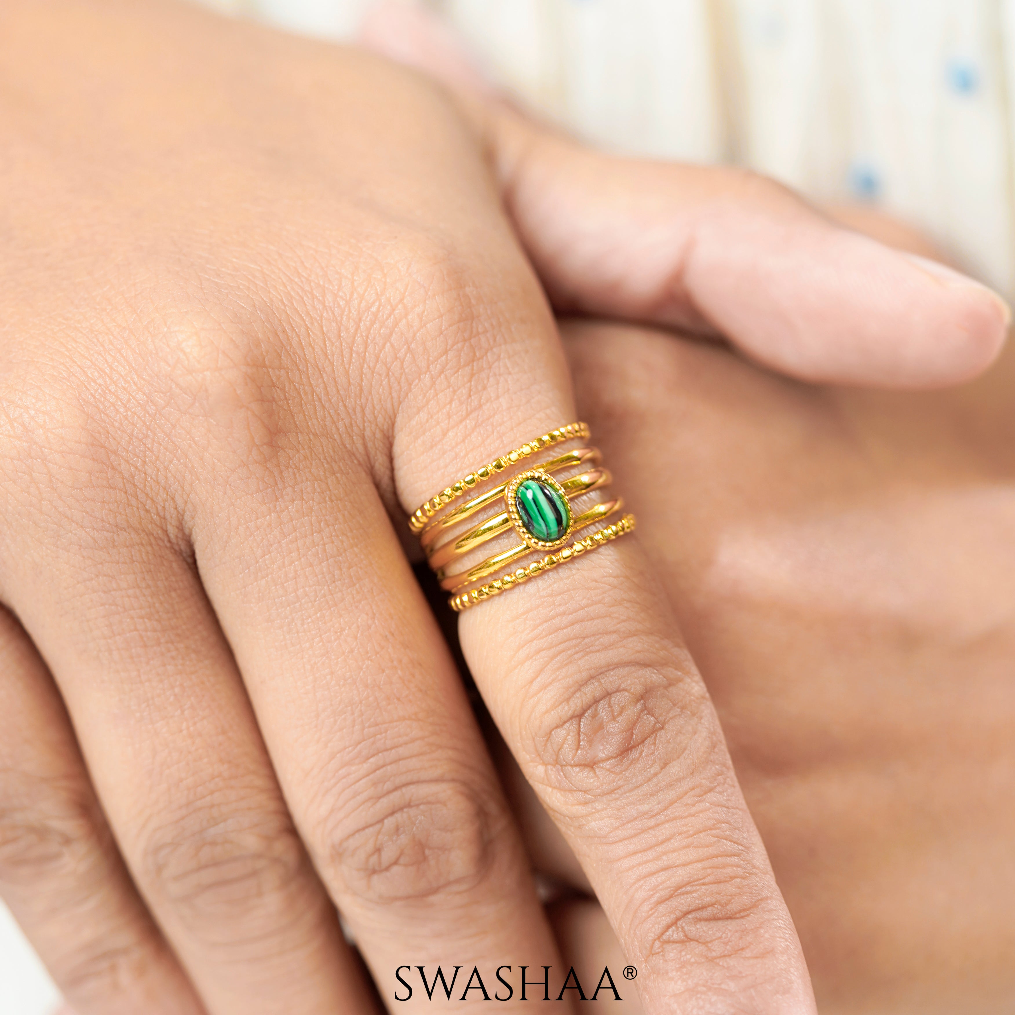 Maro 18K Gold Plated Ring