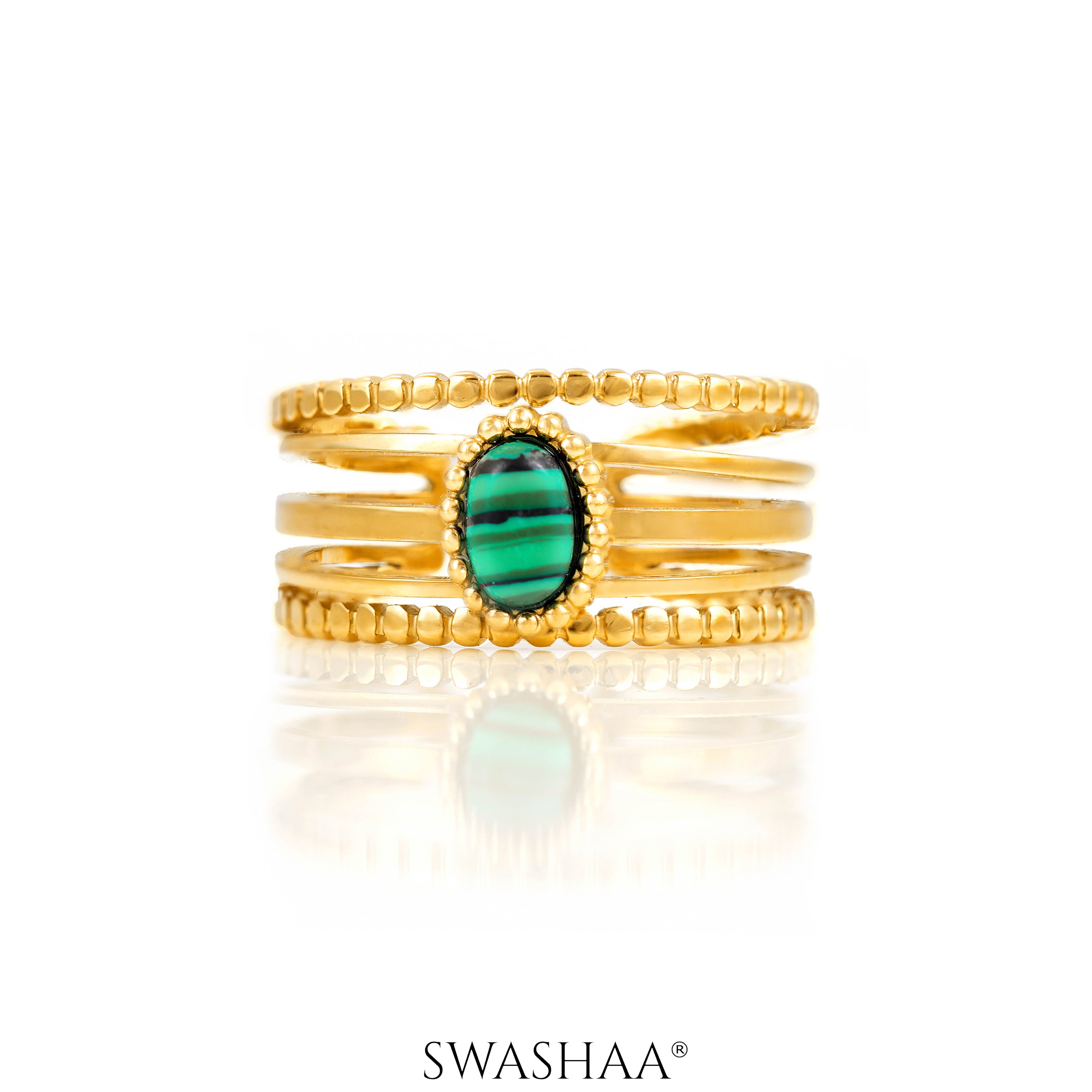 Maro 18K Gold Plated Ring