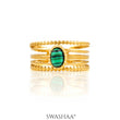 Maro 18K Gold Plated Ring
