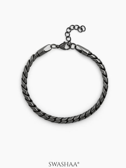 Marvion Link Silver Men's Loose Bracelet