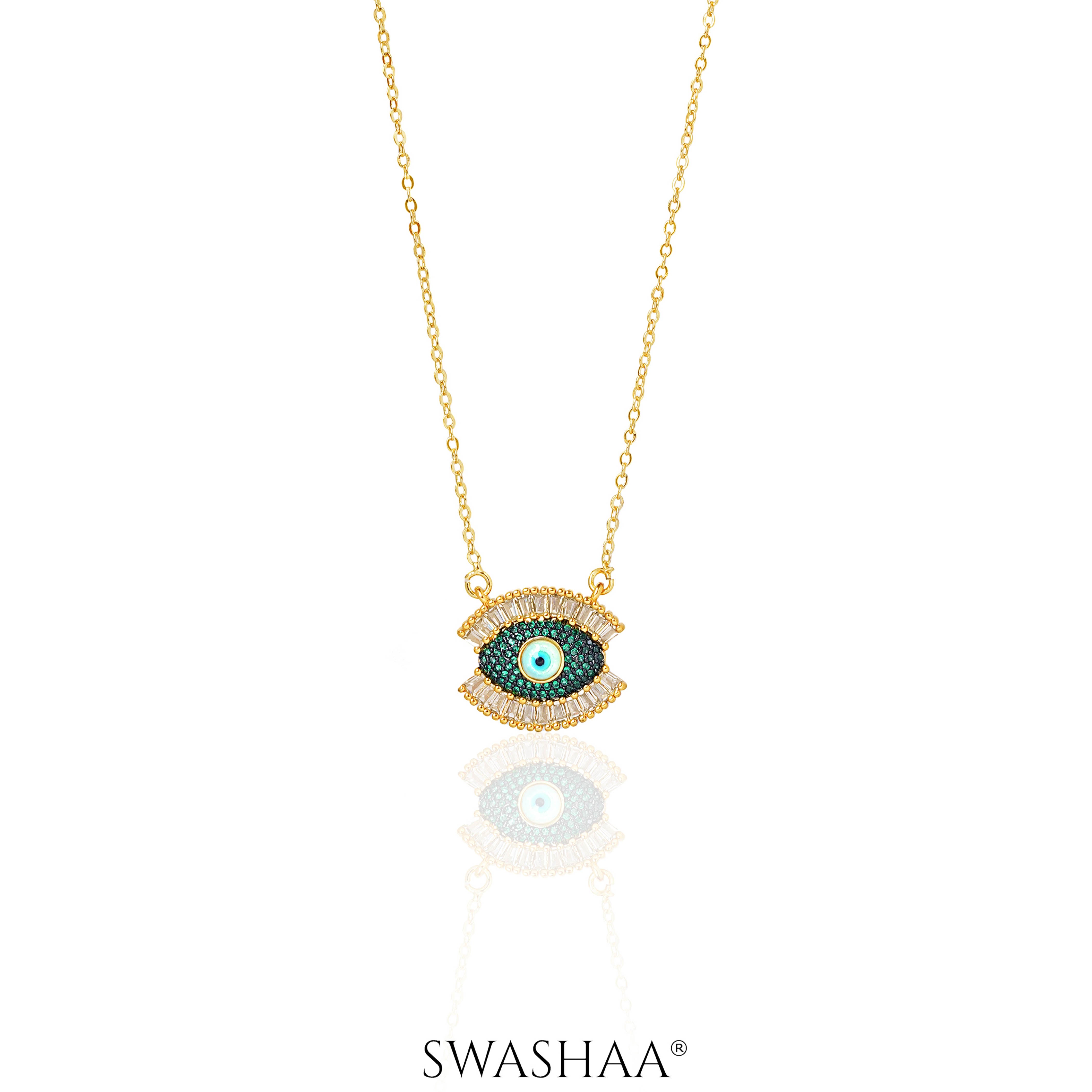 Meesha Evil Eye Necklace