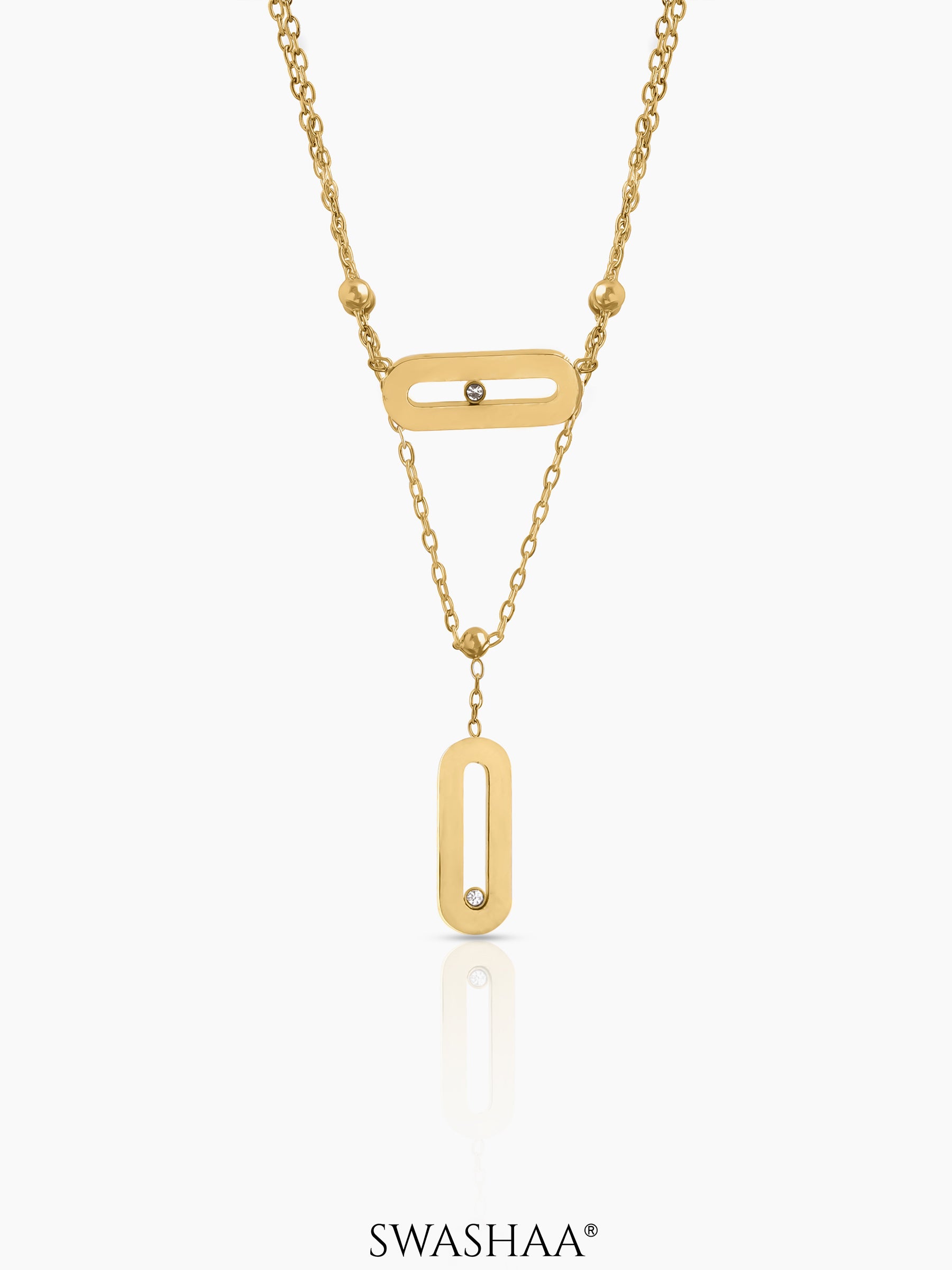 Meluri Layered 18K Gold Plated Necklace